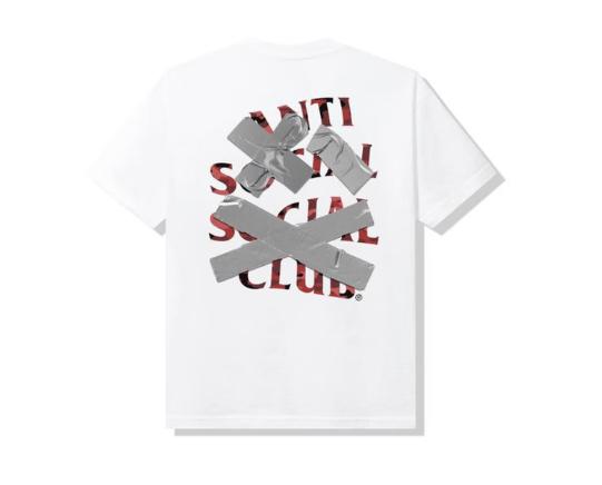 Anti Social Social Club ASSC 'Club Cancelled' (Again) T-Shirt White FW21 - SOLE SERIOUSS (1)