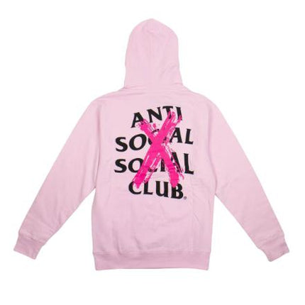 Anti Social Social Club ASSC 'Club Cancelled' Hoodie Pink FW20 - SOLE SERIOUSS (1)