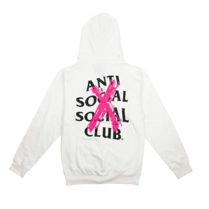 Anti Social Social Club ASSC 'Club Cancelled' Hoodie White FW20 - SOLE SERIOUSS (1)