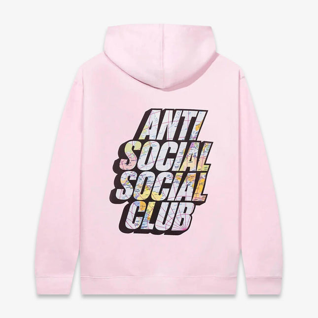 Anti Social Social Club ASSC 'Drop A Pin' Hoodie Pink SS22 - SOLE SERIOUSS (1)