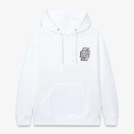 Anti Social Social Club ASSC 'Drop A Pin' Hoodie White (SS22) - SOLE SERIOUSS (2)