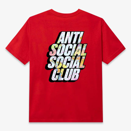 Anti Social Social Club ASSC 'Drop A Pin' T-Shirt Red SS22 - SOLE SERIOUSS (1)