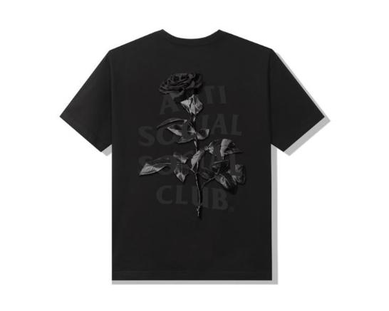 Anti Social Social Club ASSC 'Hell O Rose' T-Shirt Black FW21 - SOLE SERIOUSS (1)