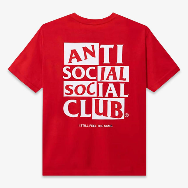 Anti Social Social Club ASSC 'Muted' T-Shirt Red SS22 - SOLE SERIOUSS (1)
