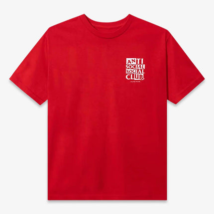 Anti Social Social Club ASSC 'Muted' T-Shirt Red SS22 - SOLE SERIOUSS (2)