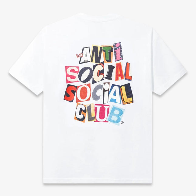 Anti Social Social Club ASSC 'Torn Pages' T-Shirt White SS22 - SOLE SERIOUSS (1)