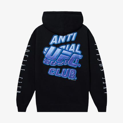 Anti Social Social Club ASSC x UFC 'Bones Jon Jones' Pullover Hoodie Black - SOLE SERIOUSS (2)