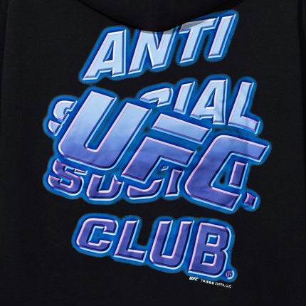 Anti Social Social Club ASSC x UFC 'Bones Jon Jones' Pullover Hoodie Black - SOLE SERIOUSS (6)