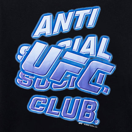 Anti Social Social Club ASSC x UFC 'Bones Jon Jones' Tee Black - SOLE SERIOUSS (4)