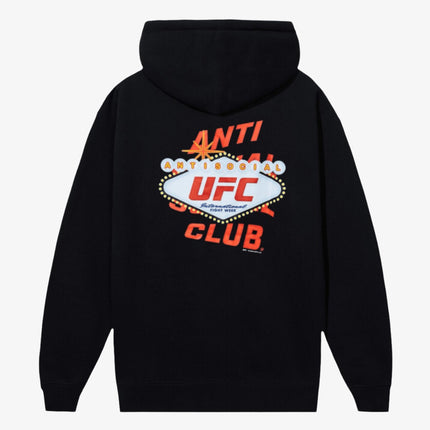 Anti Social Social Club ASSC x UFC 'Fight Week' Pullover Hoodie Black - SOLE SERIOUSS (1)