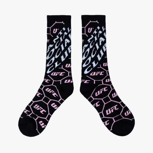 Anti Social Social Club ASSC x UFC 'Sportsmanship' Socks Black - SOLE SERIOUSS (1)