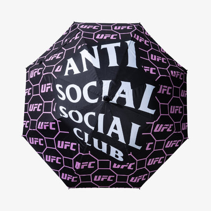 Anti Social Social Club ASSC x UFC 'Sportsmanship' Umbrella Black - SOLE SERIOUSS (2)