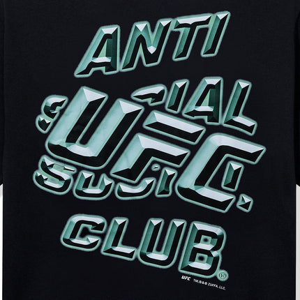 Anti Social Social Club ASSC x UFC 'Stylebender Israel Adesanya' Tee Black - SOLE SERIOUSS (4)