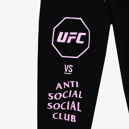 Anti Social Social Club ASSC x UFC 'Versus' Pants Black - SOLE SERIOUSS (3)