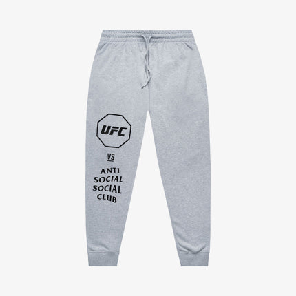 Anti Social Social Club ASSC x UFC 'Versus' Pants Heather Grey - SOLE SERIOUSS (1)