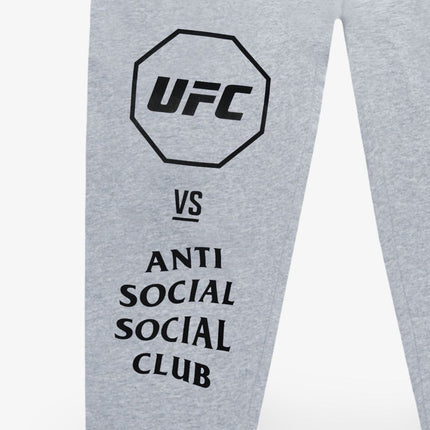 Anti Social Social Club ASSC x UFC 'Versus' Pants Heather Grey - SOLE SERIOUSS (2)