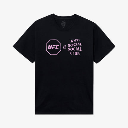 Anti Social Social Club ASSC x UFC 'Versus' Tee Black - SOLE SERIOUSS (1)