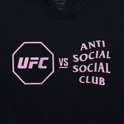 Anti Social Social Club ASSC x UFC 'Versus' Tee Black - SOLE SERIOUSS (3)