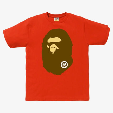 BAPE A Bathing Ape 'Big Ape Head' Tee Orange (SS19) - SOLE SERIOUSS (1)