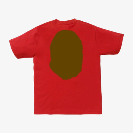 BAPE A Bathing Ape 'Big Ape Head' Tee Red (SS19) - SOLE SERIOUSS (2)