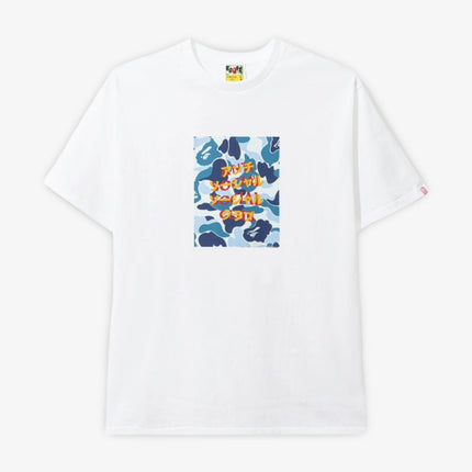 BAPE A Bathing Ape x Anti Social Social Club ASSC 'ABC Camo Box' Tee White / Blue (FW20) - SOLE SERIOUSS (1)