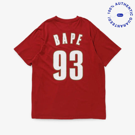 BAPE / A Bathing Ape x Mitchell and Ness x NBA 'Cavs / Cleveland Cavaliers' Tee Burgundy (FW18) | SOLE SERIOUSS [2]