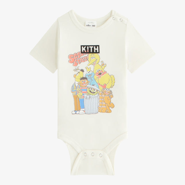 (Baby) Kith x Sesame Street Vintage Bodysuit Sandrift (FW24) KHBON0024-104 | SOLE SERIOUSS [1]