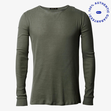 Balmain x H&M Long Sleeve Shirt Olive (FW15) | SOLE SERIOUSS [1]