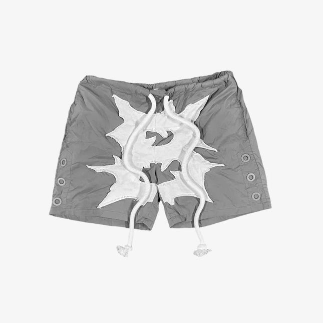 Billionaire Studios 'Foggy Bluto' Boxing Shorts Grey / White - SOLE SERIOUSS (1)