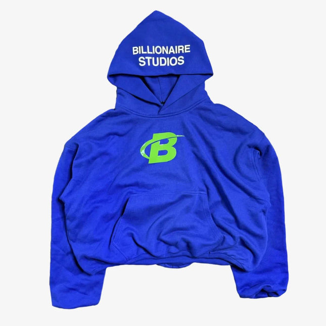 Billionaire Studios 'Slime Bloo B' Sport Pullover Hoodie Blue / Green - SOLE SERIOUSS (1)