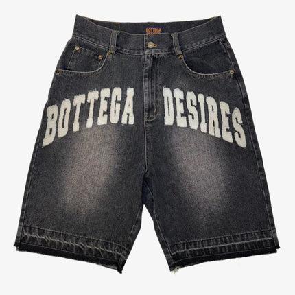 Bottega Desires Denim Shorts Black - SOLE SERIOUSS (1)