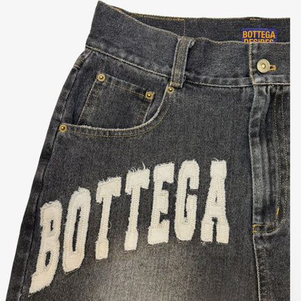 Bottega Desires Denim Shorts Black - SOLE SERIOUSS (3)