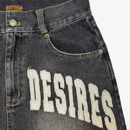 Bottega Desires Denim Shorts Black - SOLE SERIOUSS (4)