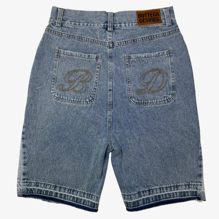 Bottega Desires Denim Shorts Blue - SOLE SERIOUSS (2)