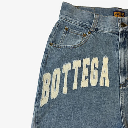 Bottega Desires Denim Shorts Blue - SOLE SERIOUSS (4)