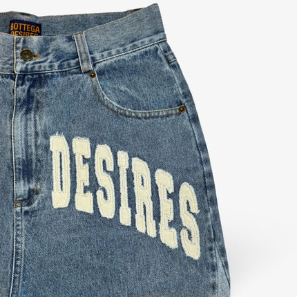 Bottega Desires Denim Shorts Blue - SOLE SERIOUSS (5)