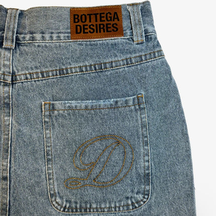 Bottega Desires Denim Shorts Blue - SOLE SERIOUSS (7)