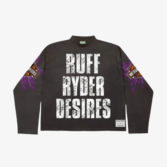 Bottega Desires 'Puff Ryder Desires' L/S T-Shirt Black - SOLE SERIOUSS (1)