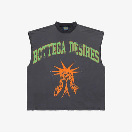 Bottega Desires 'Unruly Desires' Sleeveless T-Shirt Grey - SOLE SERIOUSS (1)