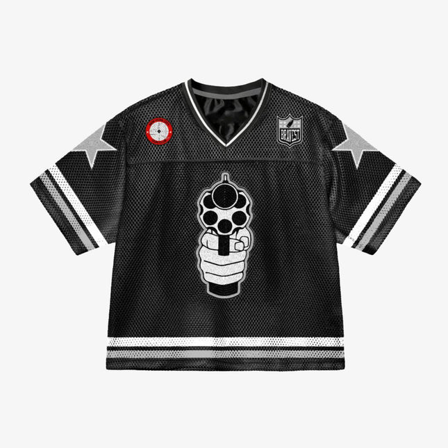 Bravest Studios '911' Football Jersey Black - SOLE SERIOUSS (1)