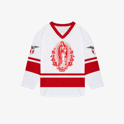 Bravest Studios 'All Eyez' Hockey Jersey White / Red - SOLE SERIOUSS (1)