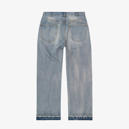 Bravest Studios Baggy Denim Pants Washed Blue - SOLE SERIOUSS (3)