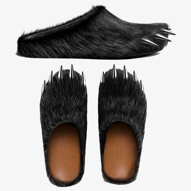 Bravest Studios 'Bear Claw' Mules Black - SOLE SERIOUSS (1)