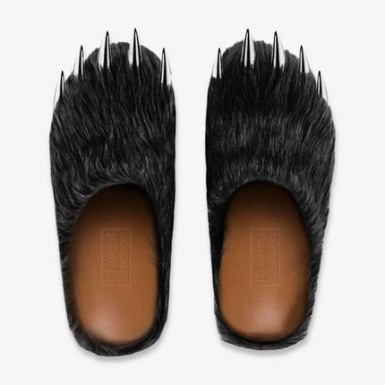 Bravest Studios Bear Claw Mules Black | SOLE SERIOUSS [2]
