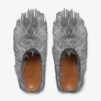 Bravest Studios Bear Claw Mules Grey | SOLE SERIOUSS [2]