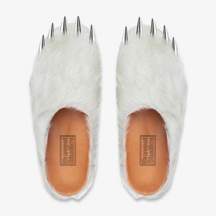 Bravest Studios Bear Claw Mules White | SOLE SERIOUSS [2]