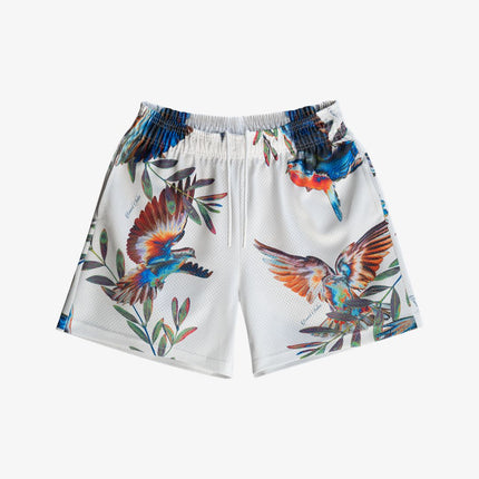 Bravest Studios 'Birds Of Paradise' Shorts White - SOLE SERIOUSS (1)