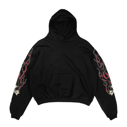 Bravest Studios 'Eternal' Hoodie Black / Red