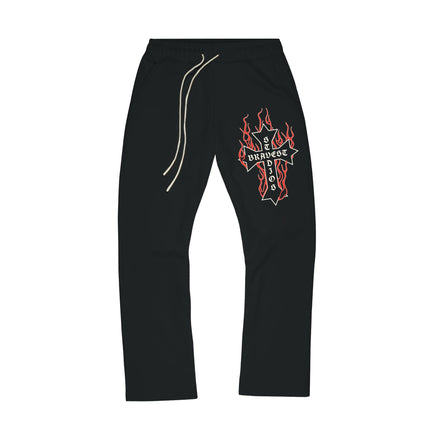 Bravest Studios 'Eternal' Sweatpants Black / Red