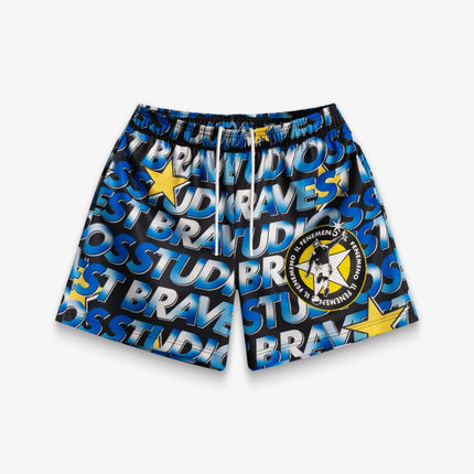 Bravest Studios 'Fenom' Shorts Blue / Yellow - SOLE SERIOUSS (1)